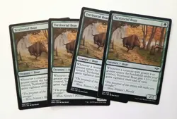 Territorial Boar (4) Ravnica Allegiance NM MTG Magic the Gathering - Image 1