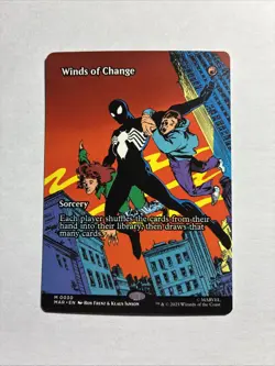 Winds of Change (Borderless) - Marvel Universe Eternal MTG Plus Bonus Rare!!! - Image 1