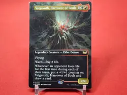 Valgavoth, Harrower of Souls (Borderless) Commander: Duskmourn: House of Horr NM - Image 1