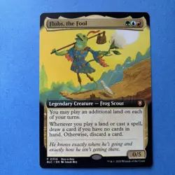 Flubs the Fool Extended Art Buy-A-Box Promo Mtg - Image 1