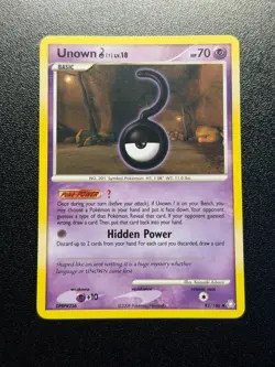 Unown U 82/146 Pokemon Card Diamond & Pearl Legends Awakened - Image 1