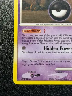 Unown U 82/146 Pokemon Card Diamond & Pearl Legends Awakened - Image 5