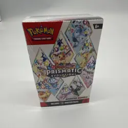 Pokemon Scarlet & Violet Prismatic Evolutions Booster Bundle Box Eevee 2025 - Image 1