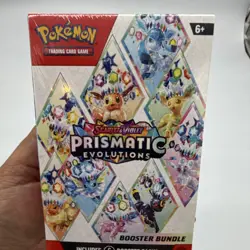 Pokemon Scarlet & Violet Prismatic Evolutions Booster Bundle Box Eevee 2025 - Image 5