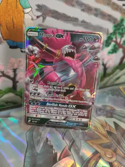 Hoopa GX - 96/181 - Pokemon Team Up Sun & Moon Ultra Rare Card NM - Image 1