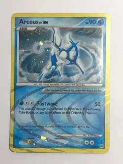 Pokemon Arceus AR4 Arceus Set Holo Rare LP - Lightly Played - Image 1