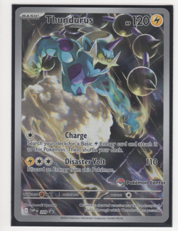 Pokemon TCG Thundurus - 209 (Pokemon Center Exclusive) 209 Sv: Scarlet & Violet - Image 1