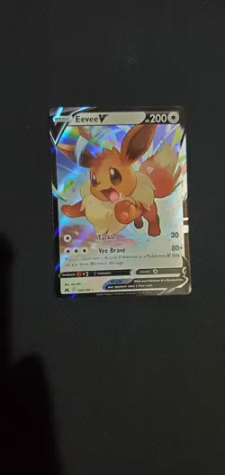 Eevee V 108/159 Ultra Rare Pokemon Crown Zenith - Image 1