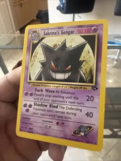 Pokemon TCG Sabrina's Gengar Gym Challenge 29/132 Non-Holo Rare - Image 1