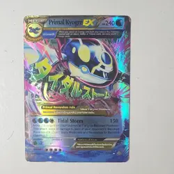 Pokemon TCG Primal Kyogre EX Ultra Rare Holo XY Primal Clash 55/160 HP240 - Image 1