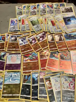 HUGE Pokemon Card Lot Of 102 PTC ALL REVERSE HOLOGRAMS RARE HOLOS LOOK! - Image 4