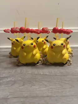 LOT OF 5 - Pikachu Gigantamax Premium Figure Toy Figurine Pokemon Celebrations - Image 1