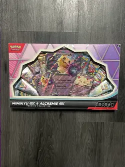 Pokemon Mimikyu ex & Alcremie ex Premium Collection Box New - Image 1