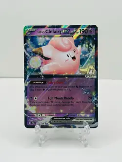 🔥Pokemon TCG-Lillie's Clefairy ex-056/159-Sv09: Journey Together-Holo-M/NM!🔥 - Image 1