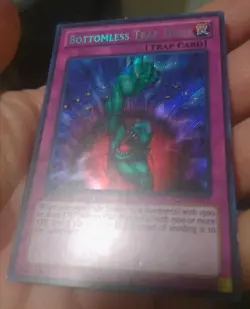 Yugioh! Bottomless Trap Hole LCJW-EN078 Secret Rare 1st Edition TCG x5 Lot 1996 - Image 3