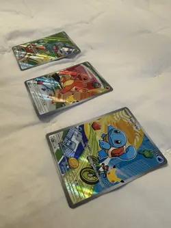 Pokemon TCG First Partner Illustration Collection, Series 1 Kanto GEN 1 Starters - Image 3