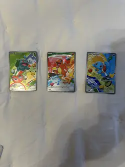 Pokemon TCG First Partner Illustration Collection, Series 1 Kanto GEN 1 Starters - Image 4