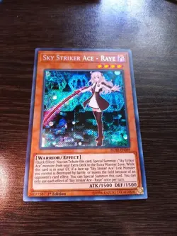 Yugioh Sky Striker Ace - Raye BLHR-EN089 1st Edition - Image 1