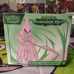POKEMON ELITE TRAINER BOX ETB GRN PARADOX RIFT NEW SEALED SHRINK WRAP SMALL TEAR - Image 1