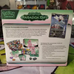 POKEMON ELITE TRAINER BOX ETB GRN PARADOX RIFT NEW SEALED SHRINK WRAP SMALL TEAR - Image 2