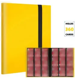 9-Pocket Trading Card Binder - Magic, Pokemon, Yugioh - Image 1