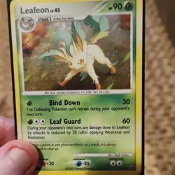 Pokemon Leafeon 7/100 Majestic Dawn Holo Rare 90 HP Stage 1 Card - Image 1