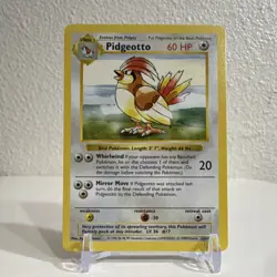 Pokemon Pidgeotto 22/102 Shadowless Base Set Uncommon - Image 1
