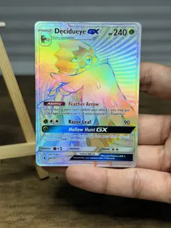 Pokemon TCG Decidueye GX 146/145 Secret Rare Rainbow Guardians Rising - HP - Image 5