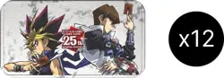 YuGiOh! 25th Anniversary Dueling Mirrors Tin: Sealed Case of 12 Tins - Image 1