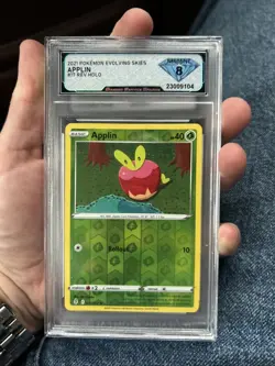 Applin 17/203 Evolving Skies Reverse Holo Common Pokemon Card TCG 017 Pokemon - Image 1