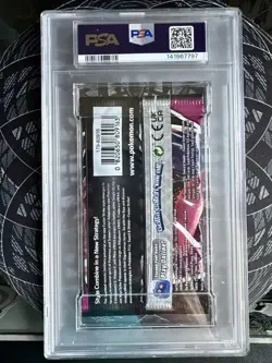 Pokemon Fusion Strike Mew Art Sealed Booster Pack PSA 9 Mint!! - Image 2