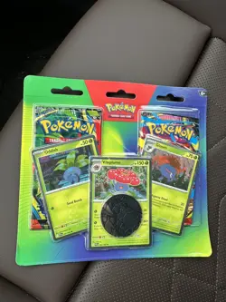 Pokemon TCG: Enhanced 2-Pack Blister - 3 Foils Oddish, Vileplume, Gloom NEW - Image 1