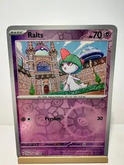 Ralts 084/198 Common Scarlet & Violet Pokemon Reverse Holo Near Mint - Image 1