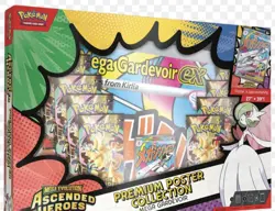 Pokemon Ascended Heroes Premium Poster Collection Mega Gardeivor - Image 1