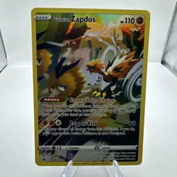 Pokemon Galarian Zapdos SWSH283 Sword & Shield Black Star Promo Crown Zenith C - Image 2