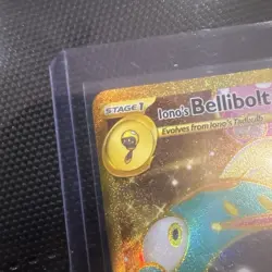 Pokemon TCG Ionos Bellibolt Ex 188/159 Journey Together Gold Secret Rare - Image 4