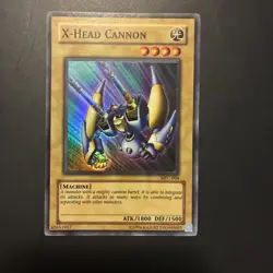 NM YuGiOh X-Head Cannon - MFC-004 - Unlimited Super Rare - Image 1