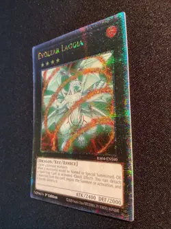 Yugioh - Evolzar Laggia - RA04-EN160 - QCR (Quarter Century Secret Rare) - NM - Image 3