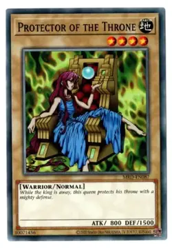 Protector Of The Throne MRD-087 Yugioh 25th Anniversary Common Metal Raiders - Image 1
