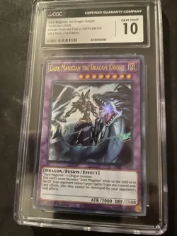 Dark Magician the Dragon Knight Yu-Gi-Oh Ghosts From the Past 2 GFP2-EN125 CGC … - Image 1