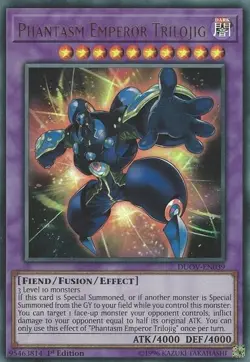 DUOV-EN039 PHANTASM EMPEROR TRILOJIG ULTRA RARE 1st EDITION NEAR MINT YuGiOh TCG - Image 1