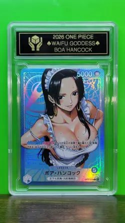 BOA HANCOCK Waifu Goddess Prismatic Refractor Card CUSTOM MADE Black Label - Image 4