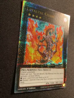 Yugioh - Lavalval Chain - RA04-EN162 - Quarter Century Secret Rare - Near Mint - Image 2
