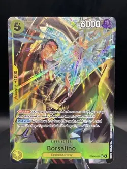 Borsalino Alt Art EB04-058 SR Adventure On Kami’s Island One Piece OP15 English - Image 1