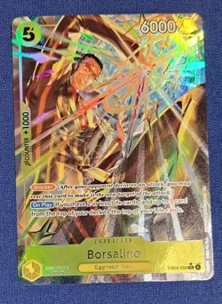 Borsalino Alt Art EB04-058 SR Adventure On Kami’s Island One Piece OP15 English - Image 1