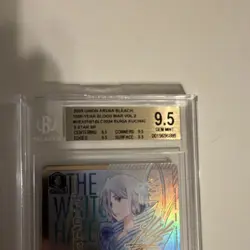 Bandai Union Arena Bleach Vol.2 Rukia Kuchiki 3 Star SR Beckett BGS 9.5 - Image 2