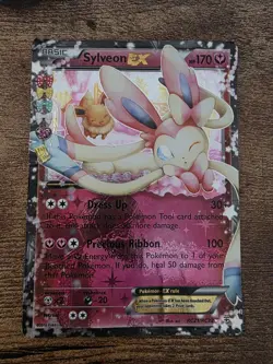 Pokemon TCG Sylveon EX RC21/RC32 Generations Ultra Rare Holo Card - Image 1