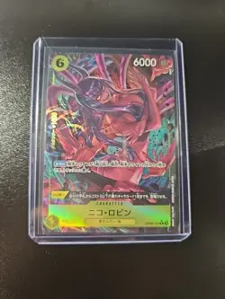 Nico Robin OP09-107 Parallel Rare Emperors in the New World ONE PIECE Card Japan - Image 1