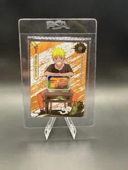 Naruto Shippuden Naruto Uzumaki PSA Magazine Promo Card SEALED - Image 1