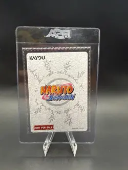 Naruto Shippuden Naruto Uzumaki PSA Magazine Promo Card SEALED - Image 2